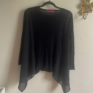 Black Boutique Blouse